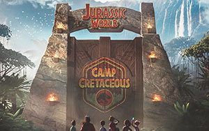 Official poster of Netflix film, `Jurassic World Camp Cretaceous`